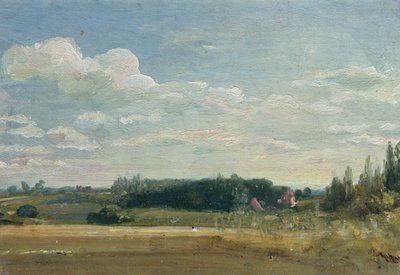 A View Towards the Rectory, East Bergholt by John Constable